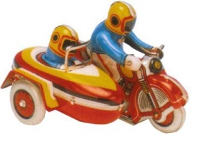 Motorfiets met Zijspan